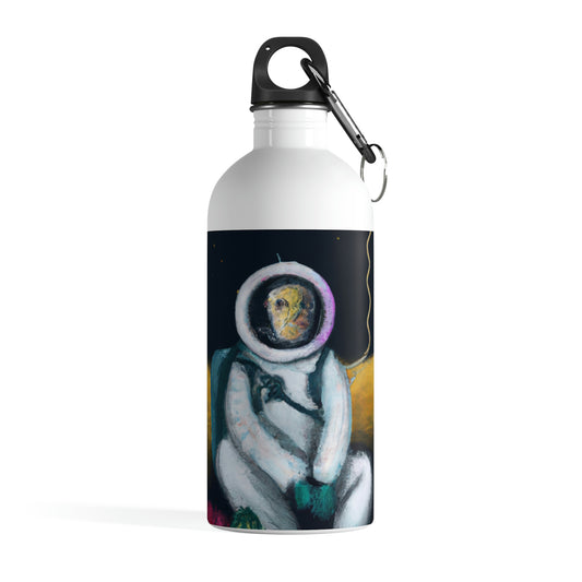 „Alone in the Dark: A Solitary Astronaut's Survival“ – Die Alien-Edelstahl-Wasserflasche