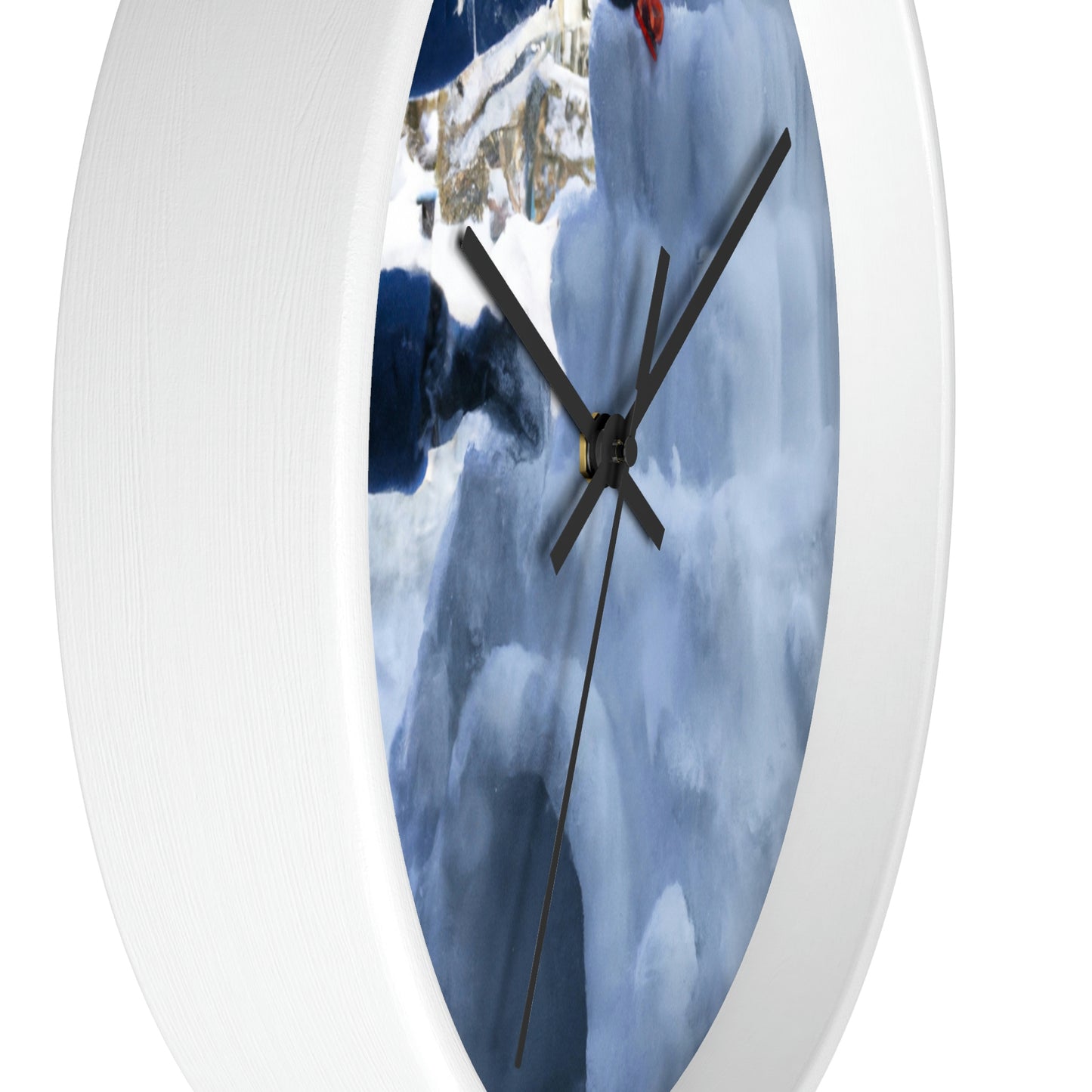 Magical Winter Wonderland - The Alien Wall Clock