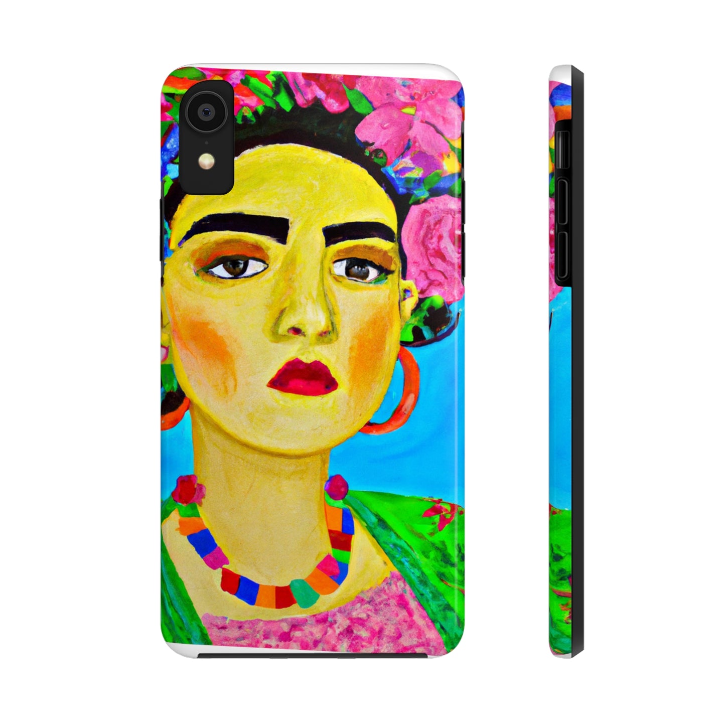 "Fierce and Free: Un tributo a las mujeres mexicanas inspirado en Frida Kahlo" - The Alien Tough Phone Cases