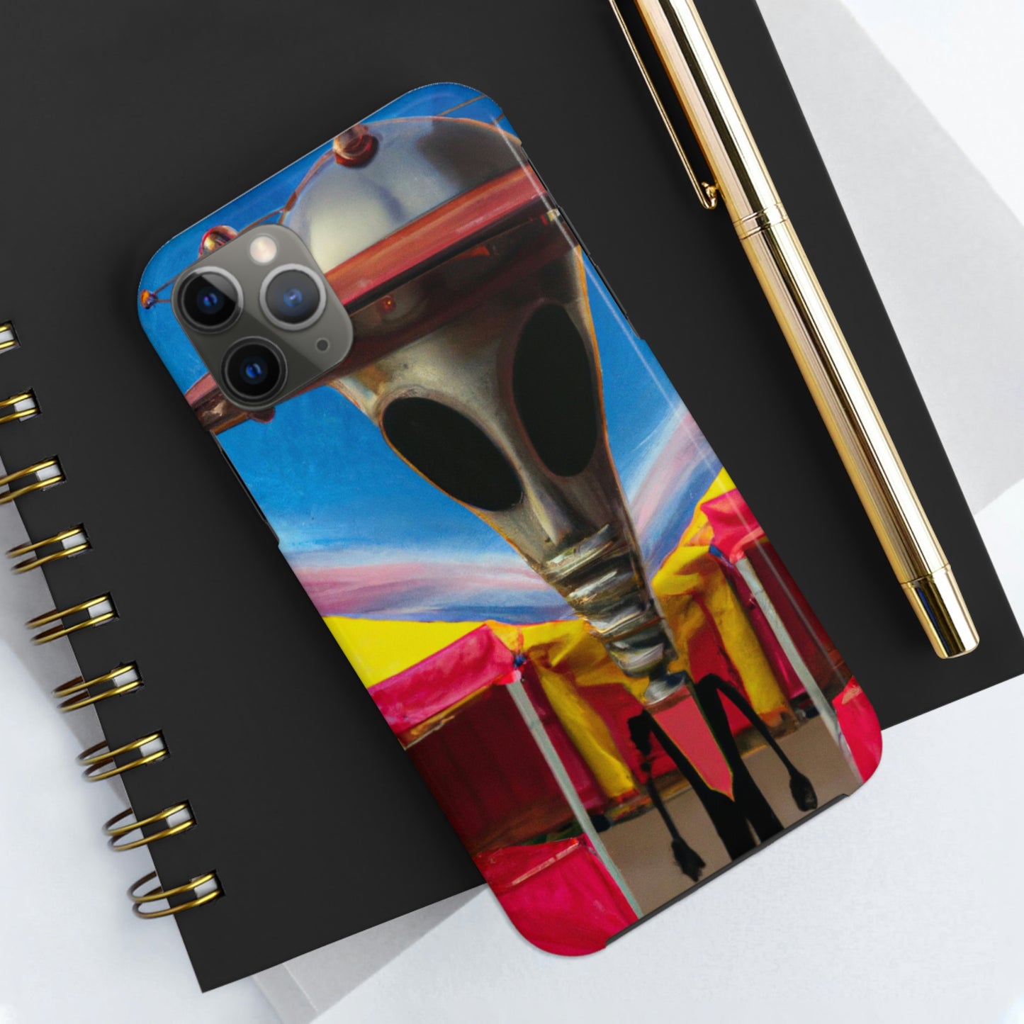 "Fair Invaders: A Cosmic Crash Course" - Las fundas para teléfonos Alien Tough