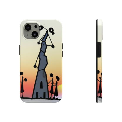 "Forgotten in the Sunset" - The Alien Tough Phone Cases