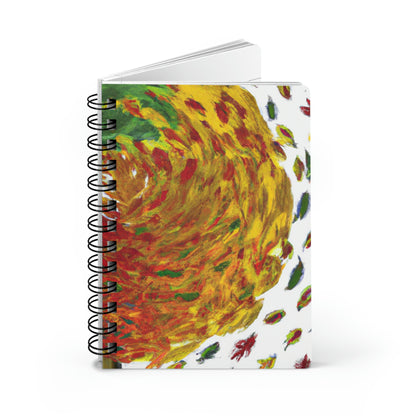 "Autumnal Whirl" - The Alien Spiral Bound Journal