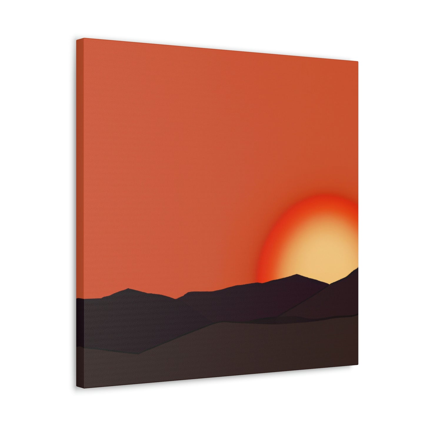 Sunset Artist. - Canvas