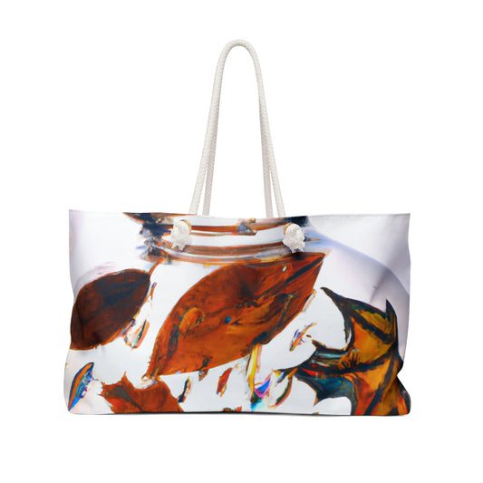 "Autumn in a Glass Globe" - The Alien Weekender Bag