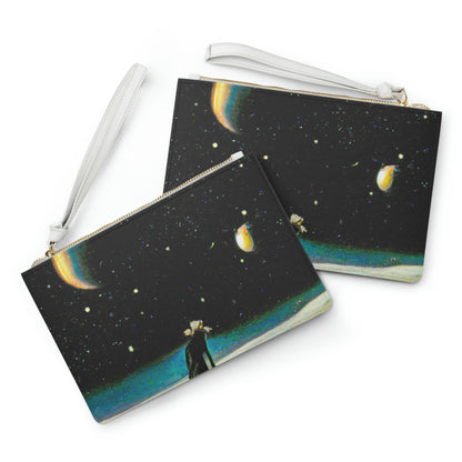 "Eine verlorene Seele, die mit dem Himmel verbunden ist" - Die Alien Clutch Bag