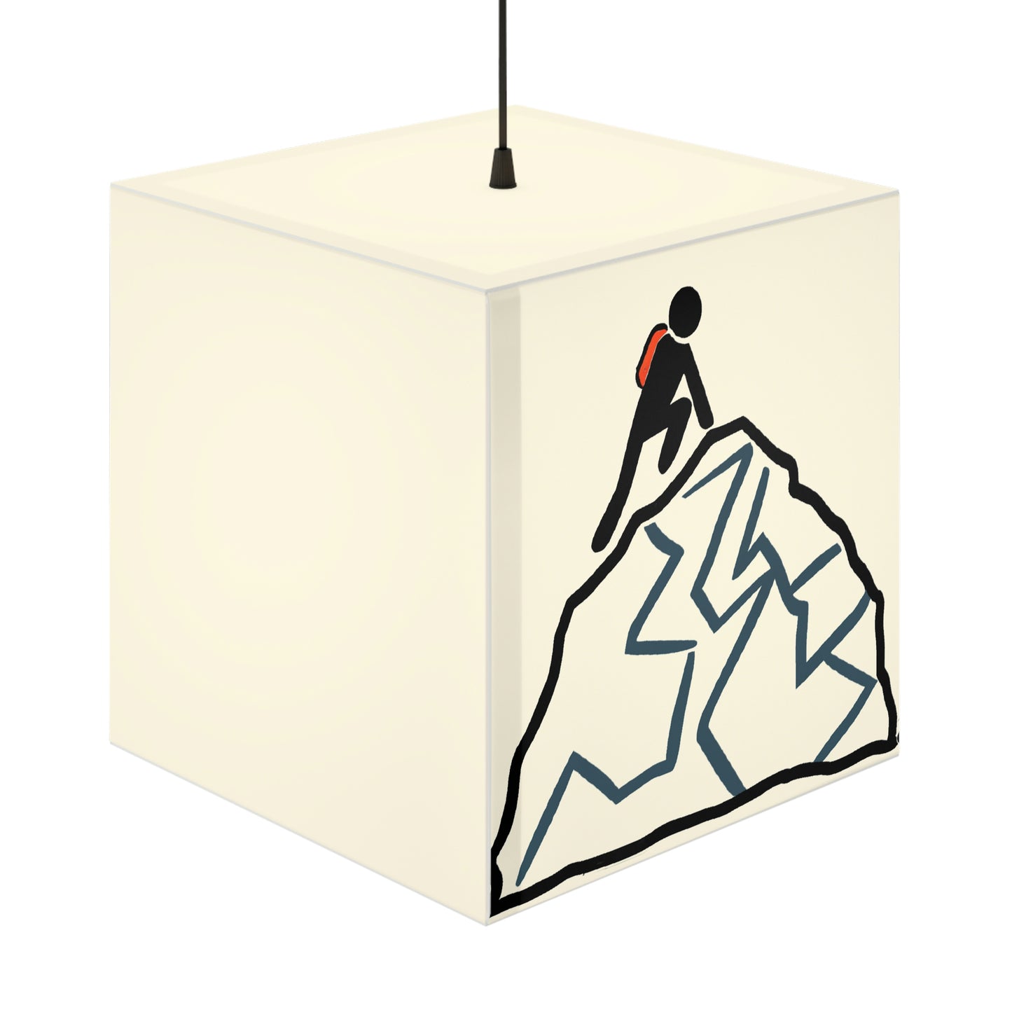 "Ascending the Summit" - La lámpara Alien Light Cube