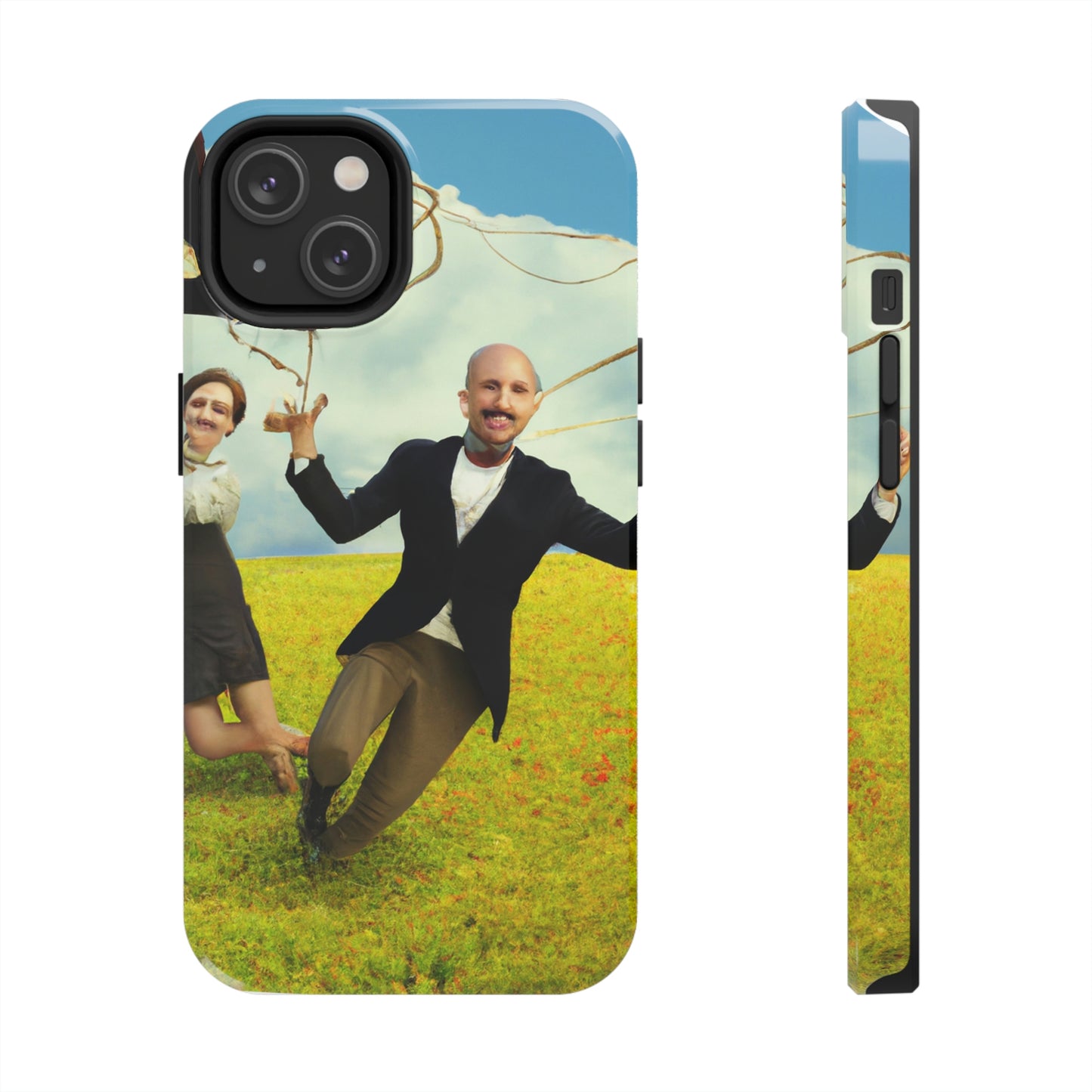 "A Kite Day in the Meadow" - The Alien Tough Phone Cases