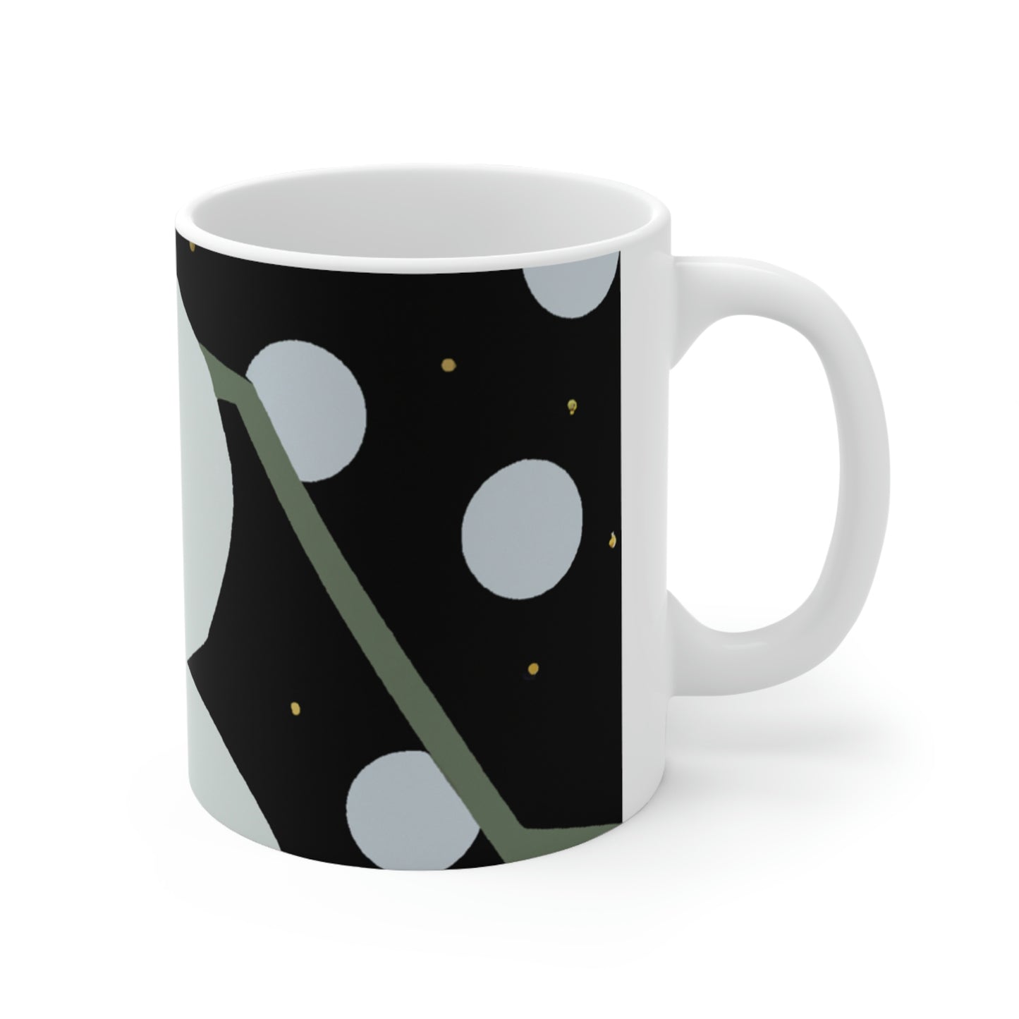 "A Winter Night's Wish" - The Alien Ceramic Mug 11 oz