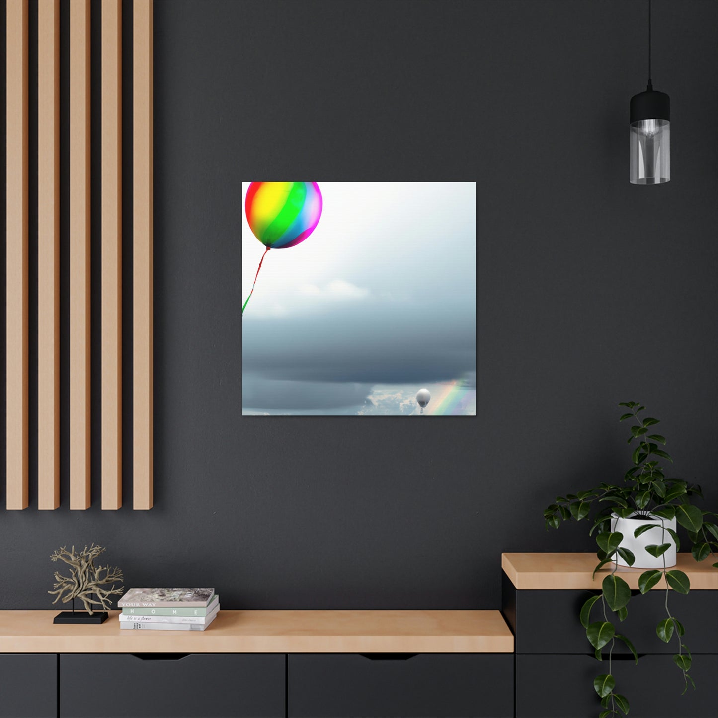 "Rainbow Storm Chaser" - The Alien Canva