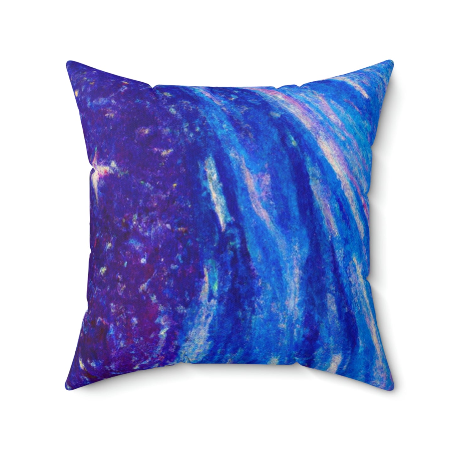 "A Starlit Solace" - The Alien Square Pillow