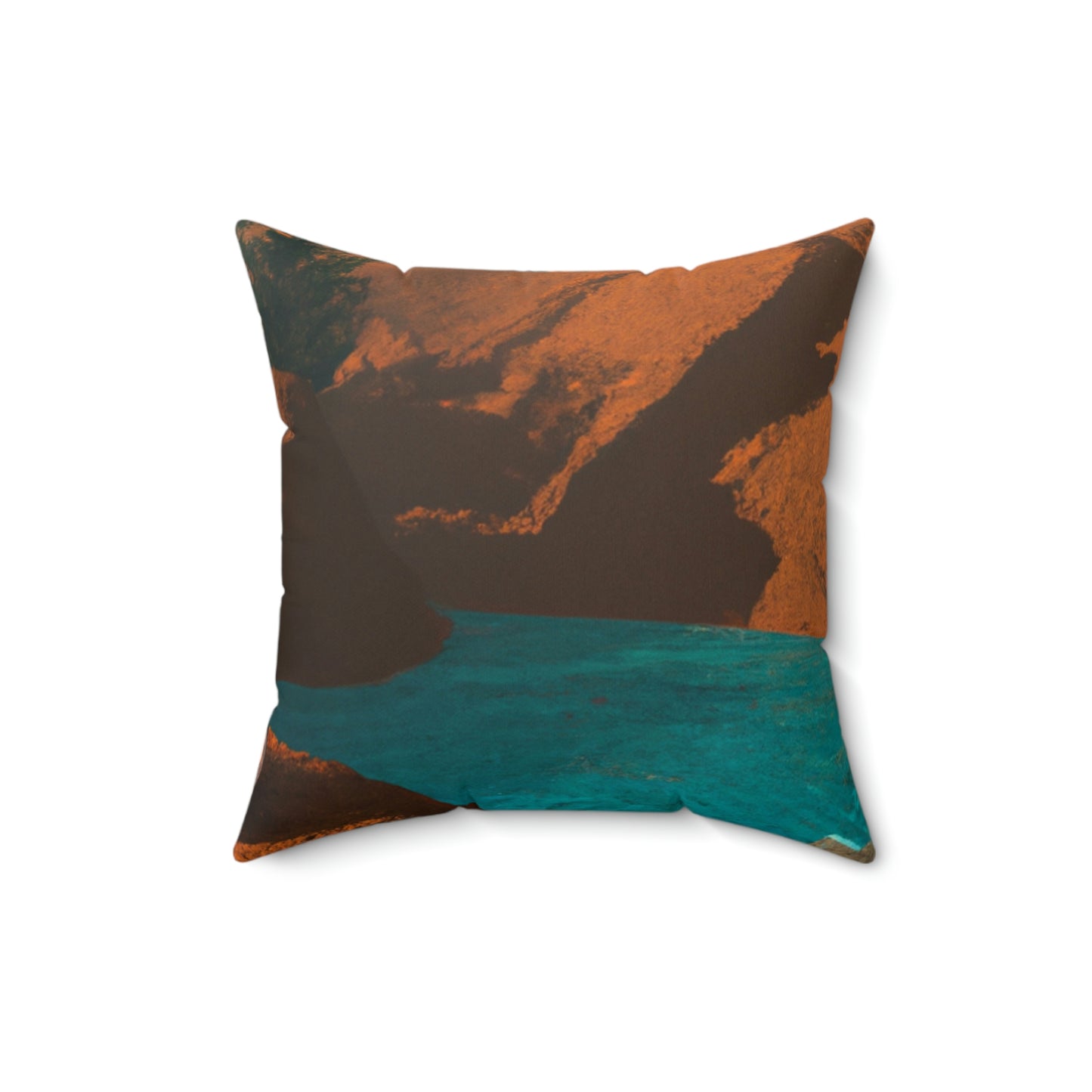 "Mermaid in the Mirage" - The Alien Square Pillow