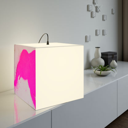 Pink Elephant Galaxies - The Alien Light Cube Lamp