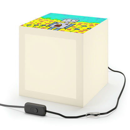 "A Small Miracle in a Sea of Flowers" - The Alien Light Cube Lamp