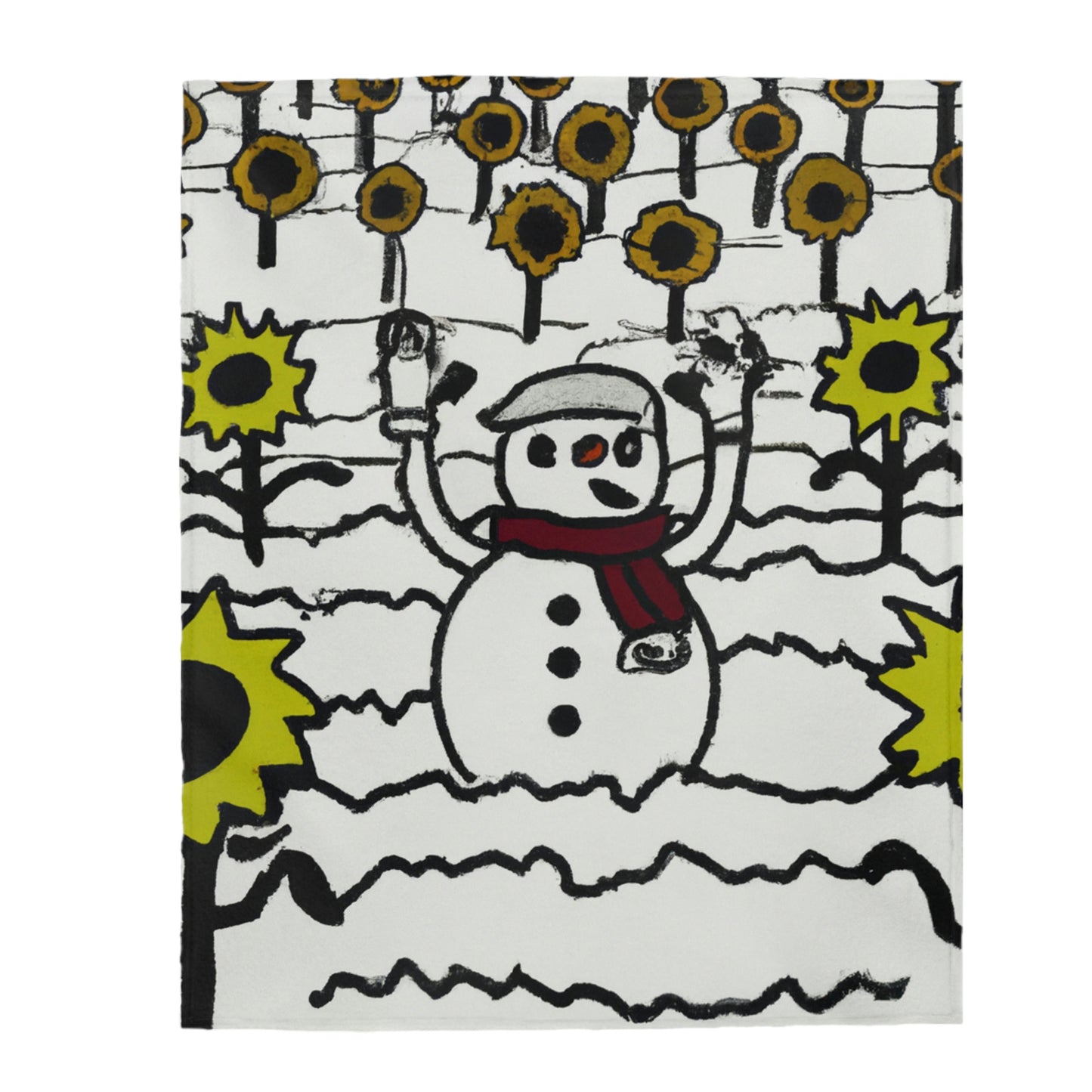 "An Oasis of Frost and Sun" - The Alien Velveteen Plush Blanket