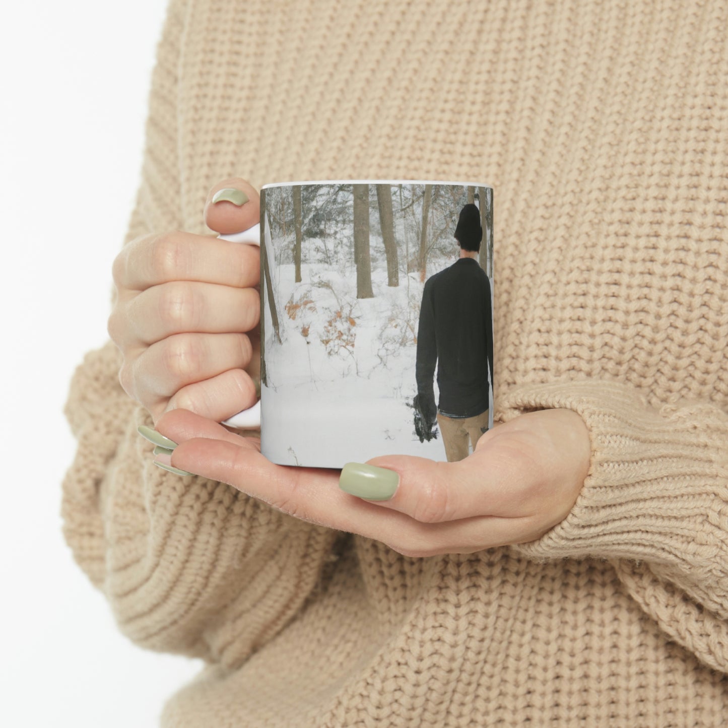 "Fairytale in the Snow" - The Alien Ceramic Mug 11 oz