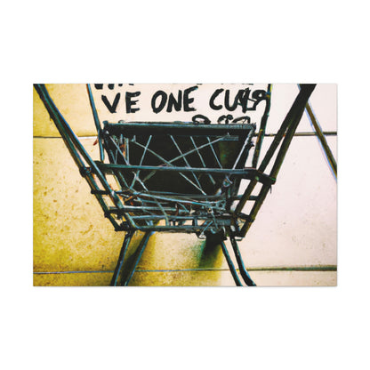 "The Shopping Cart of Hope" - The Alien Canva