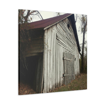 "Mysteries of the Antiquated Barn" - The Alien Canva