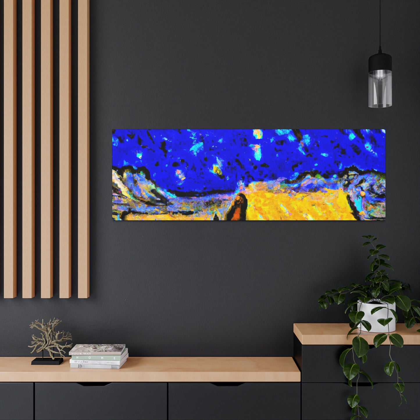 "Enchanted Sands of the Night Sky" - The Alien Canva