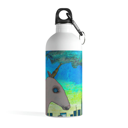 "Majestic Morning Reflections" - The Alien Stainless Steel Water Bottle