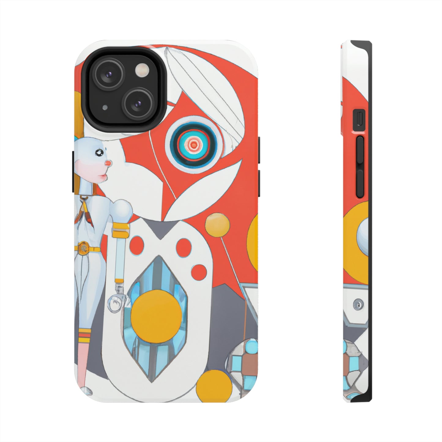 Roboter und wir: Eine Reise in die utopische Zukunft - Die Alien Tough Phone Cases