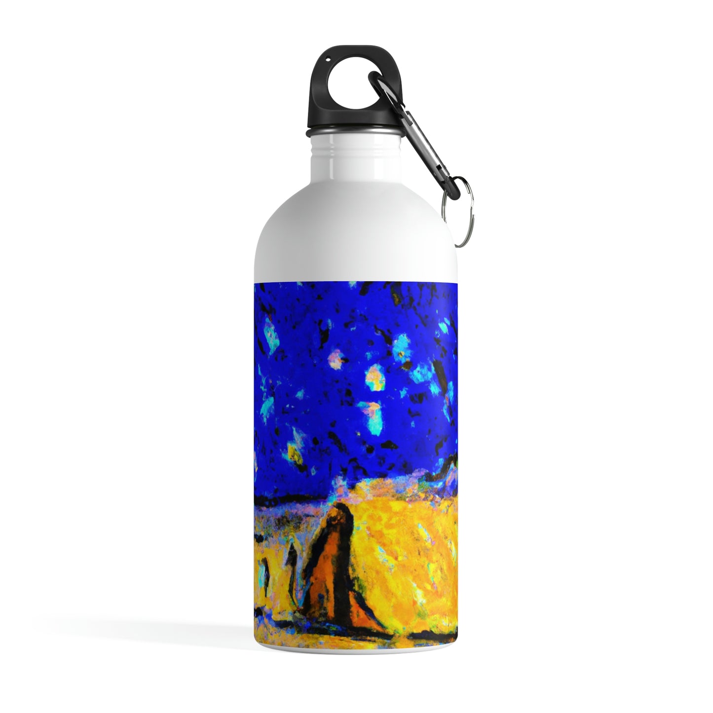 "Enchanted Sands of the Night Sky" - The Alien Stainless Steel Water Bottle