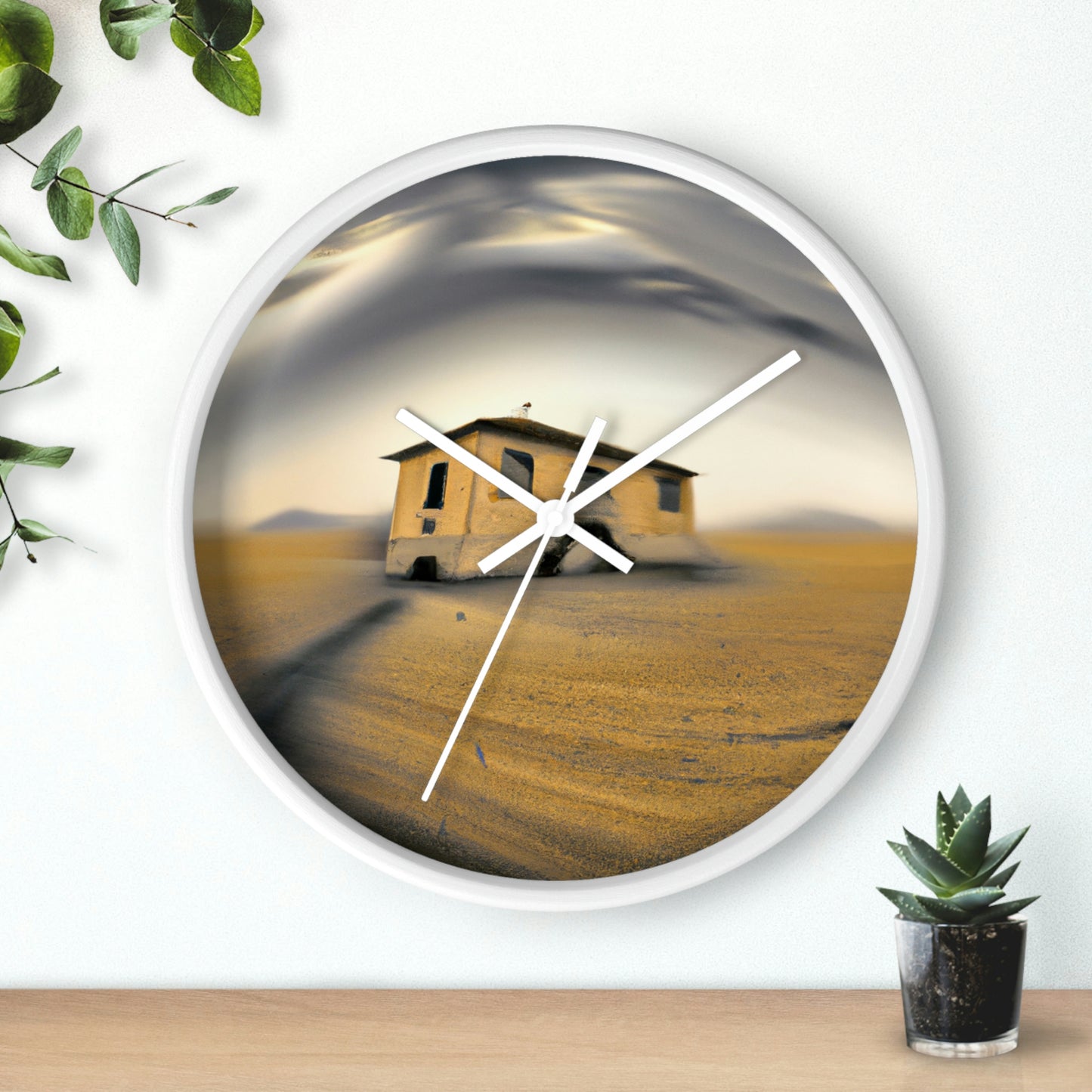 "Desolation Mansion" - The Alien Wall Clock