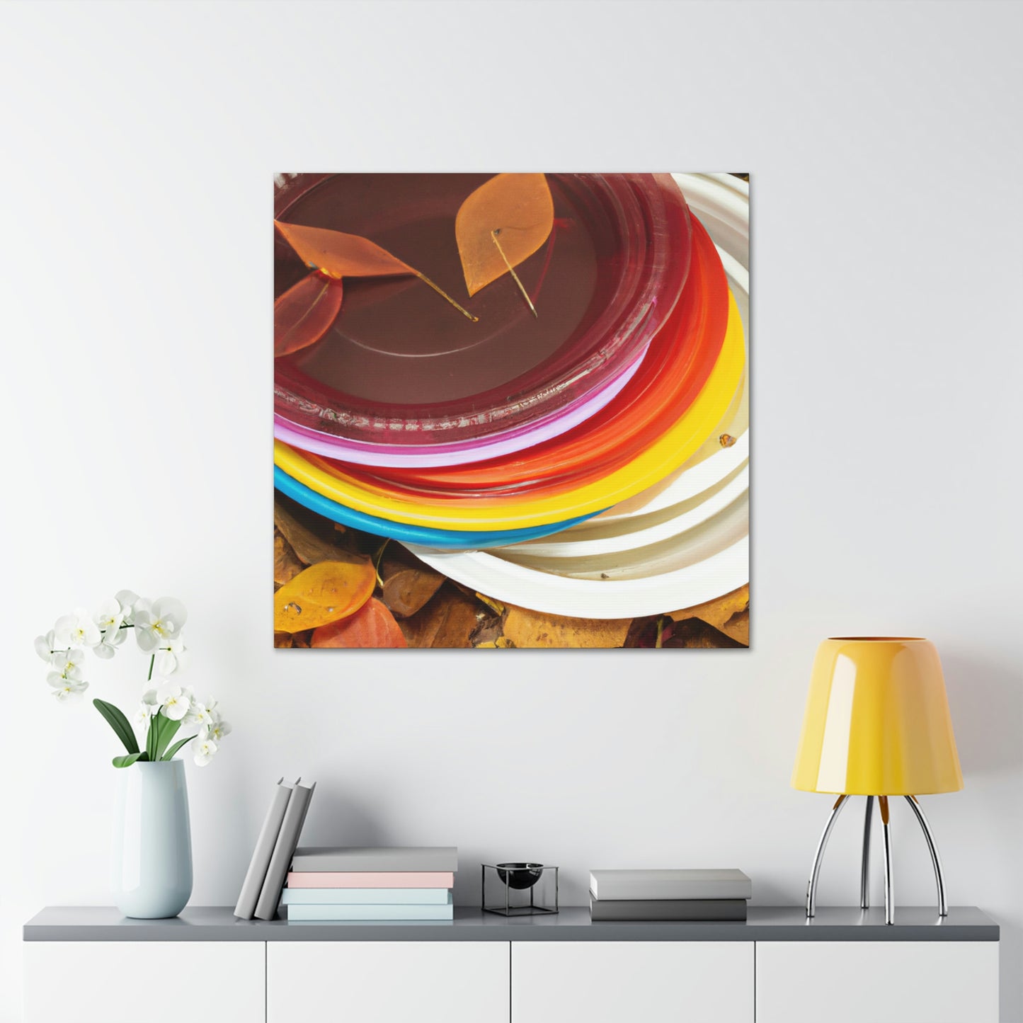 "Autumn Splendor Plates" - The Alien Canva