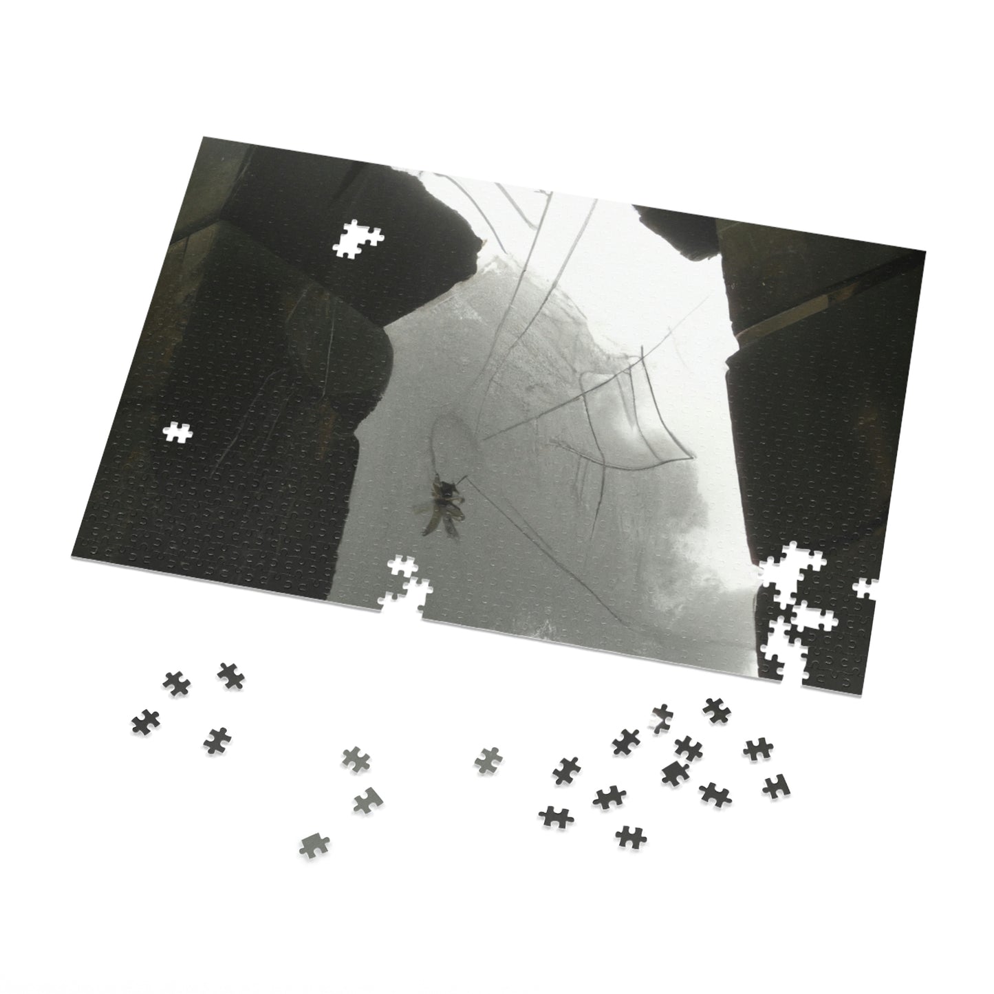 "Ghostly Cobwebs in the Ruins" - The Alien Jigsaw Puzzle