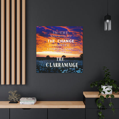 "The Rising Sun of Change" - Canvas