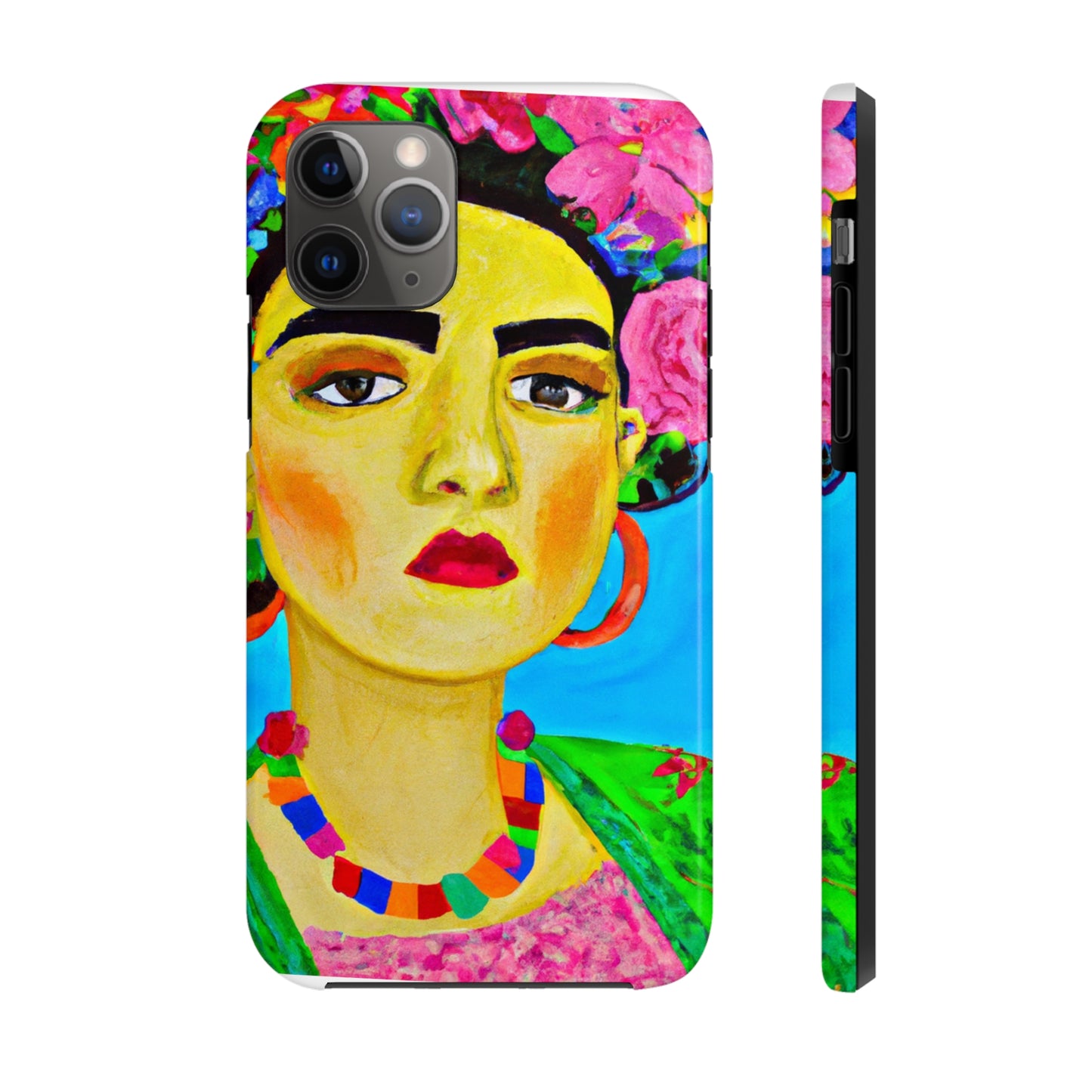 "Fierce and Free: A Frida Kahlo-Inspired Tribute to Mexican Women" - The Alien Tough Phone Cases