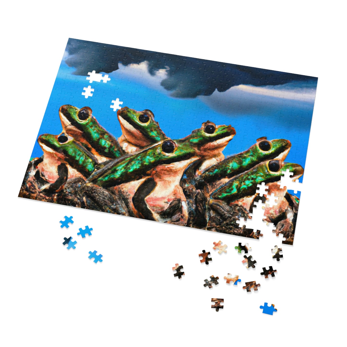 "A Frog Chorus in the Thunderstorm" - The Alien Jigsaw Puzzle