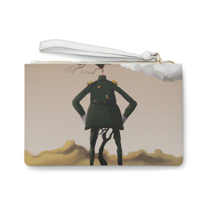 "Courage Against Despair: A Soldier's Triumph" - The Alien Clutch Bag