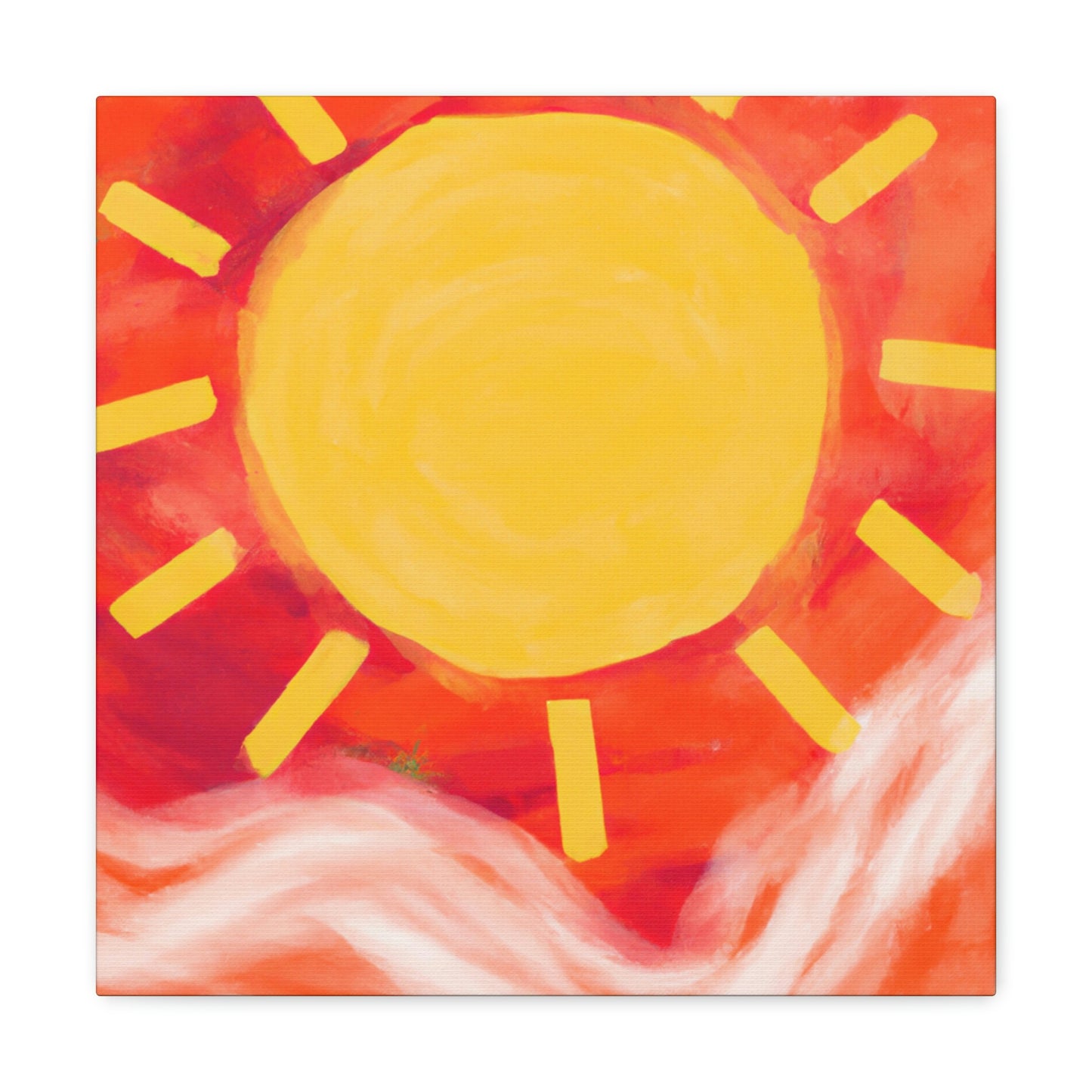 Sunrise Artist - Canvas