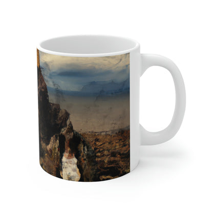 "Lonely Beacon on the Shore" - Taza de cerámica The Alien 11 oz