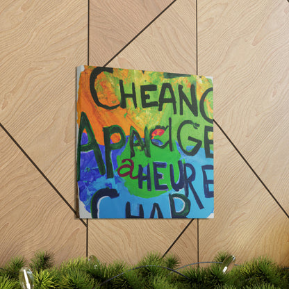 "Embracing Change: A Creative Expression" - Canvas