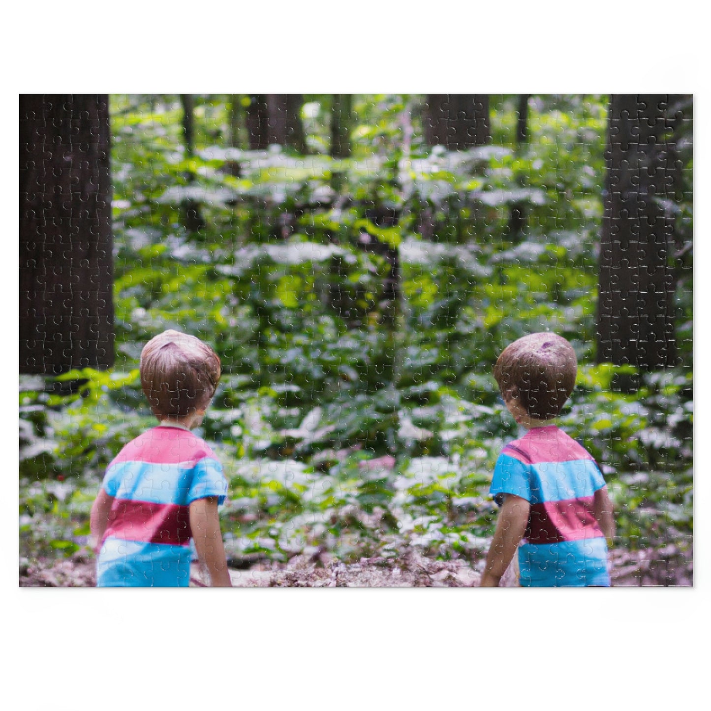 "The Mysterious Mirrored Forest" - The Alien Jigsaw Puzzle