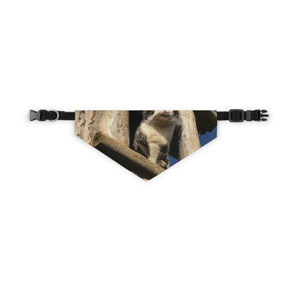 "Kitty in the Ruins" - Das Alien Pet Bandana Halsband