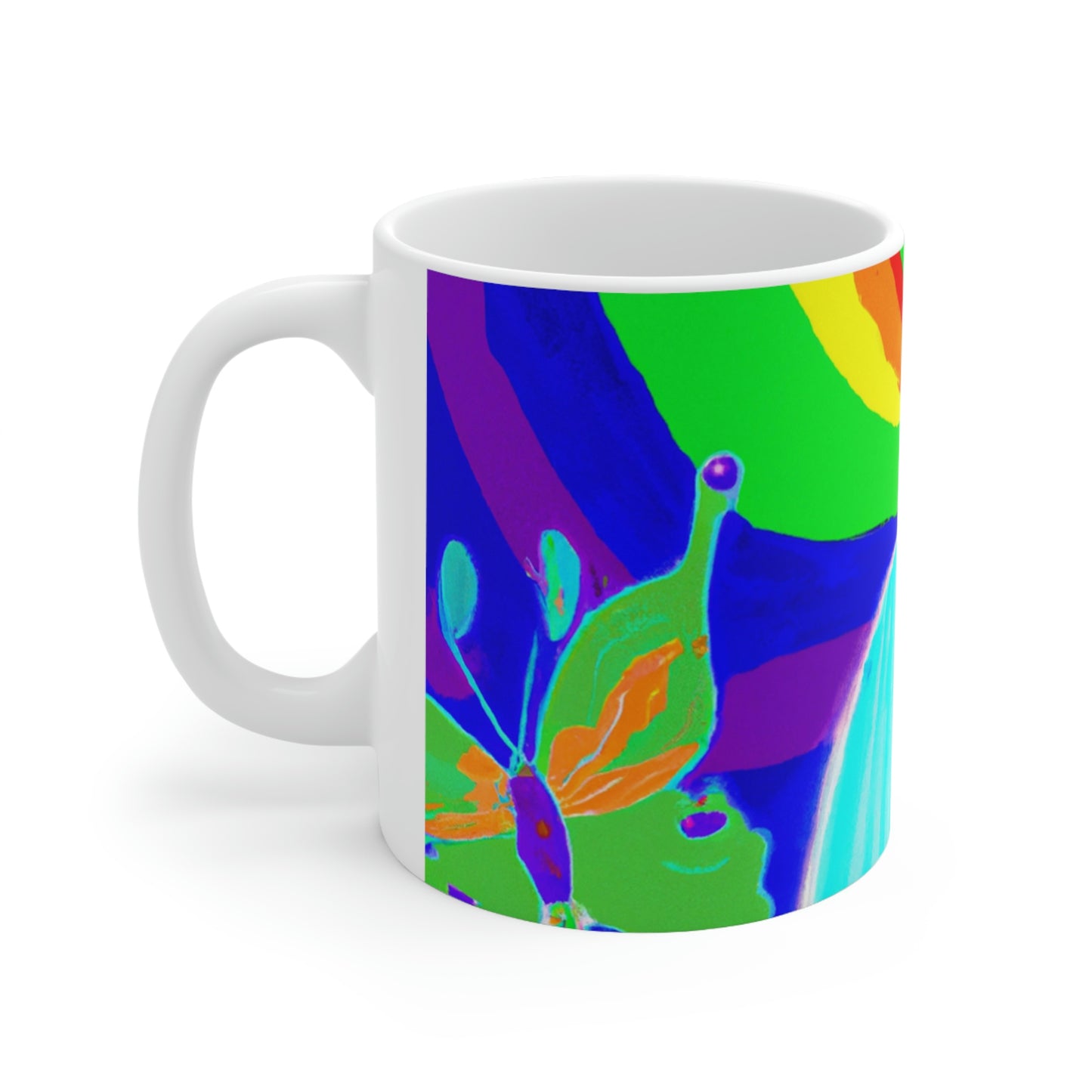 "Dancing Amongst the Splendor" - The Alien Ceramic Mug 11 oz