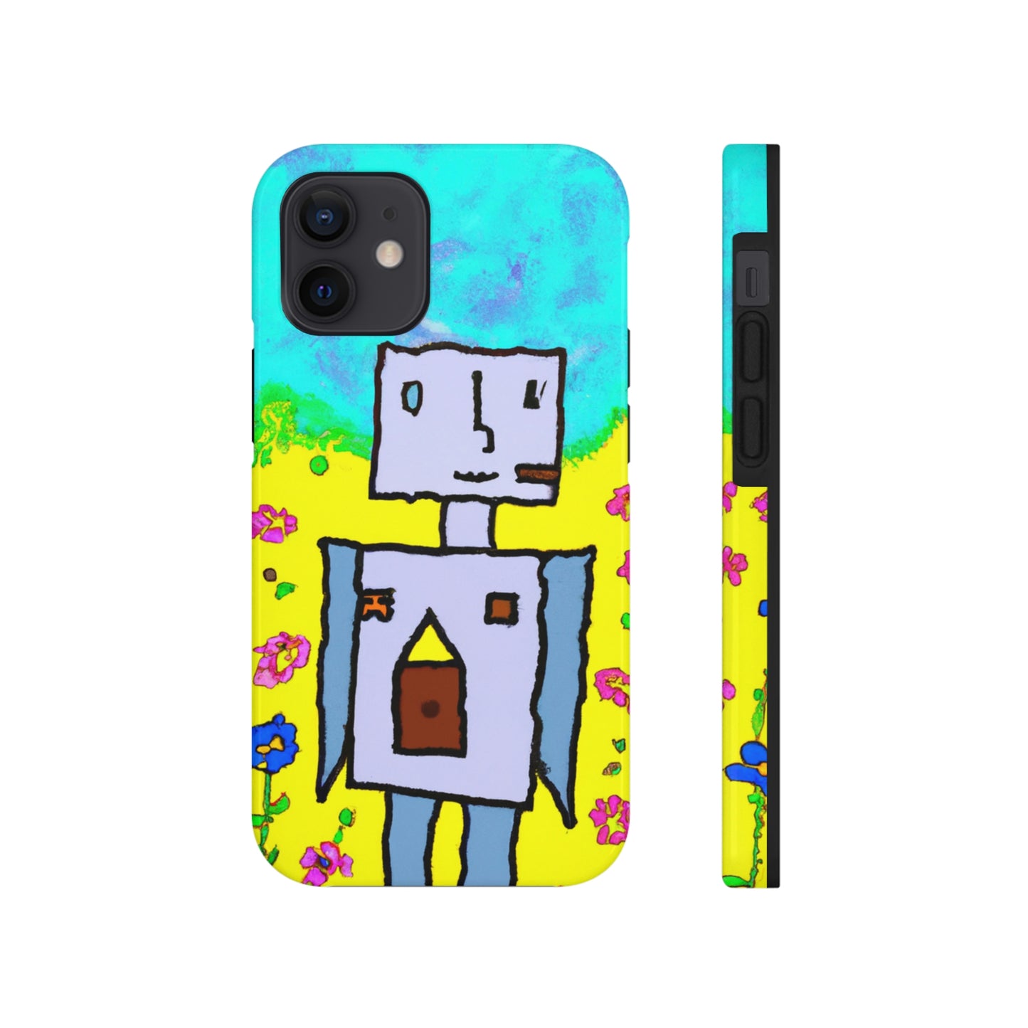 "Ein kleines Wunder in einem Blumenmeer" - Die Alien Tough Phone Cases