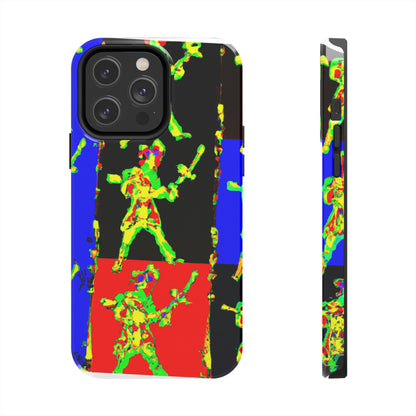 "Dancing with Fire and Steel." - The Alien Tough Phone Cases