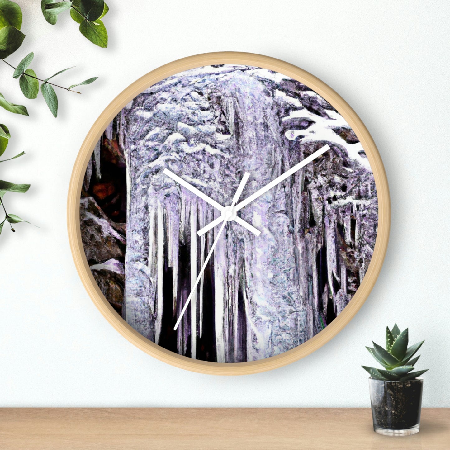 "Frost-Tipped Falls of Glistening Grief" - The Alien Wall Clock