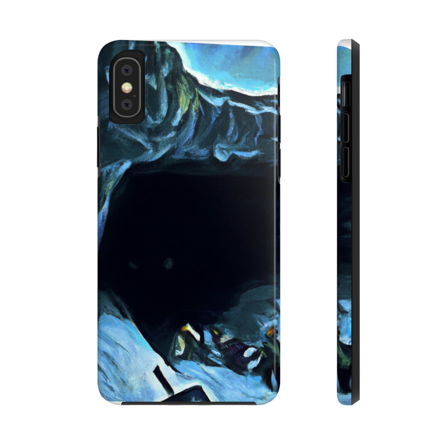 "Flucht aus den eisigen Tiefen" - Die Alien Tough Phone Cases