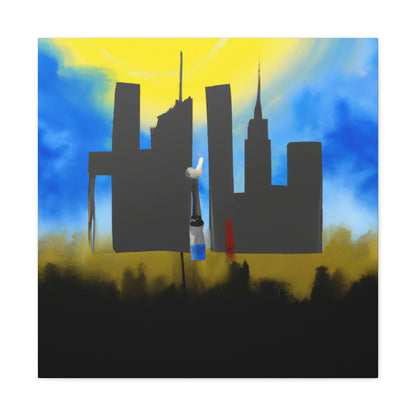 "Cityscapes in a Changing Climate" - Canvas