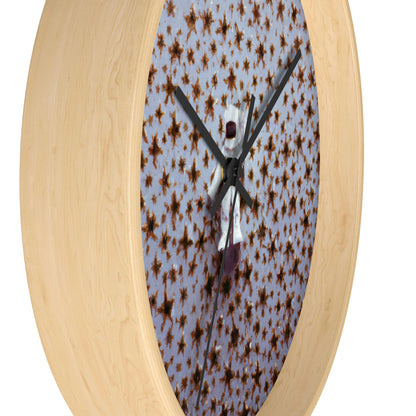 "A Small Adventurer Among Giant Stars" - The Alien Wall Clock