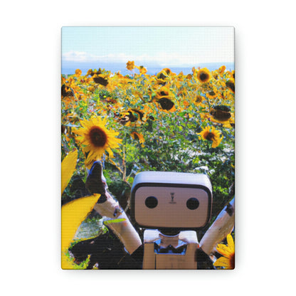 "Robot's Sunshine Joy" - The Alien Canva