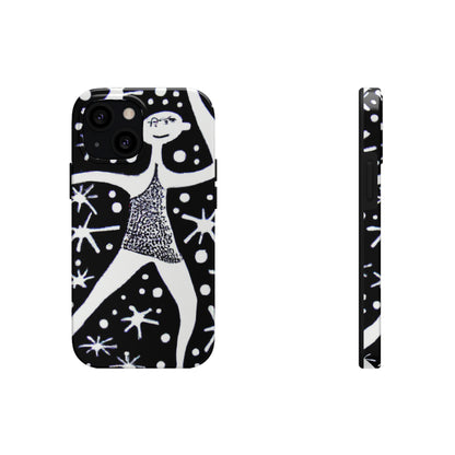 "Dancing Among the Galactic Light" - The Alien Tough Phone Cases