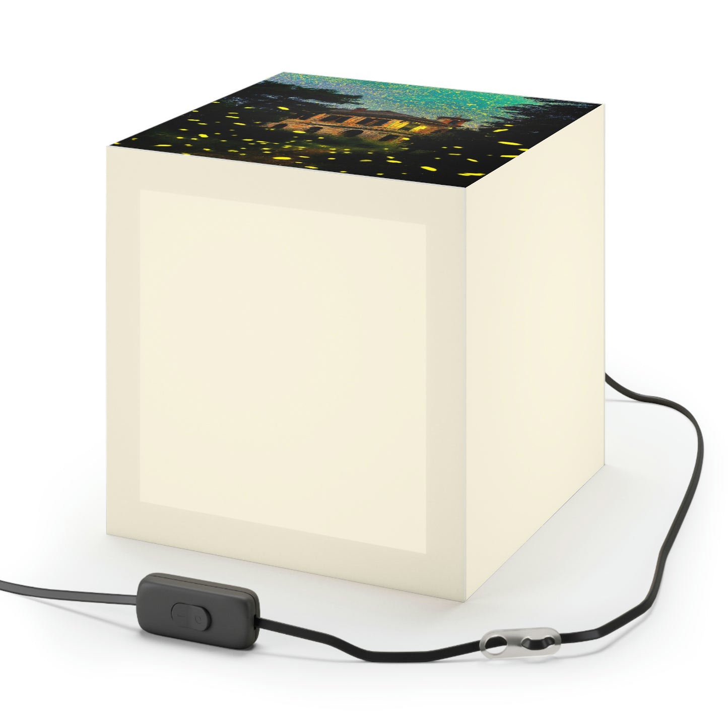 "A Shining Embrace of Fireflies" - The Alien Light Cube Lamp