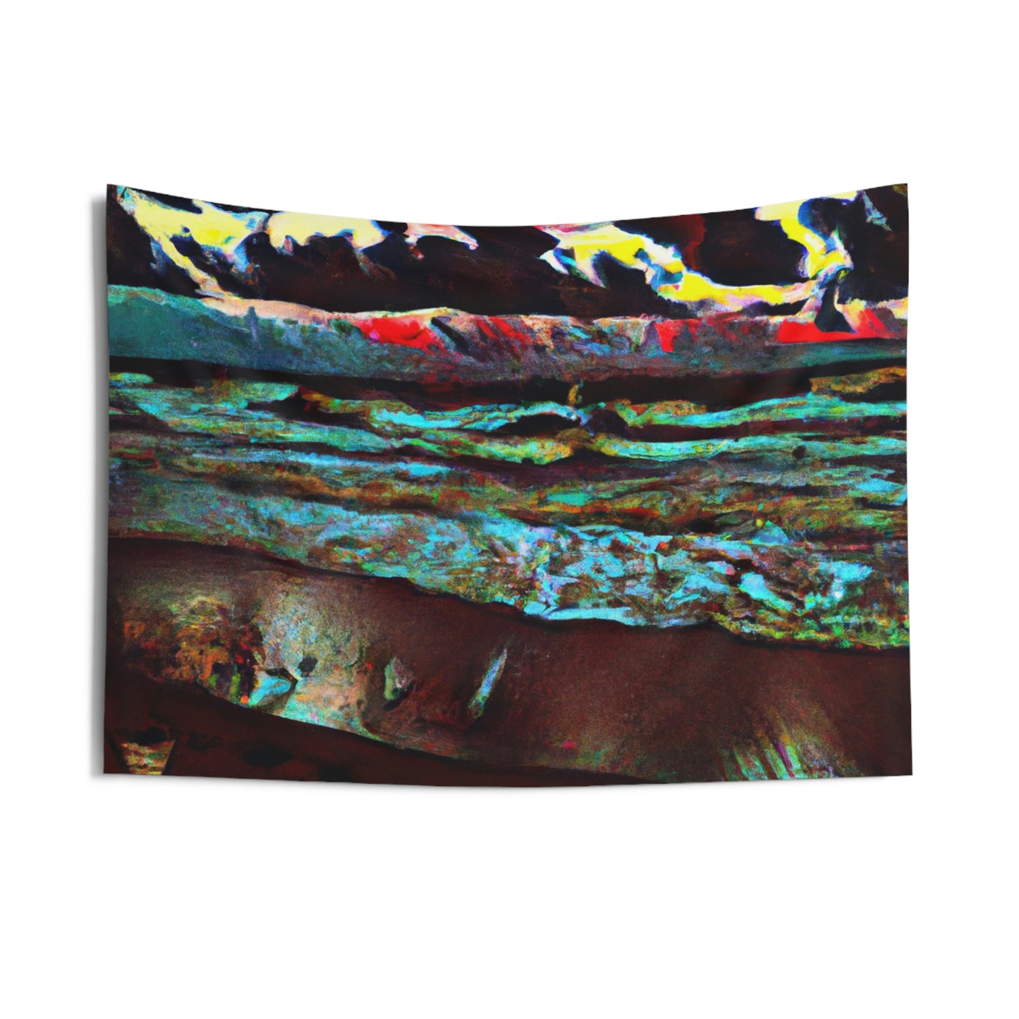 "Dusk at Sea: A Tempestuous Gathering" - The Alien Wall Tapestries