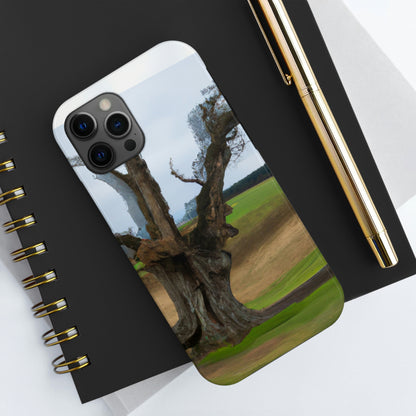 "A Shadow in the Meadow: The Last Standing Tree" - The Alien Tough Phone Cases