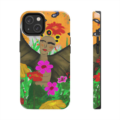 "Schmetterlingsballett auf der Wildblumenwiese" - Die Alien Tough Phone Cases